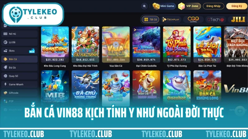 Vin88 - cổng thể thao cá cược uy tín với nhiều ưu đãi đặc biệt 7 Bắn cá vin88 kịch tính y như ngoài đời thực