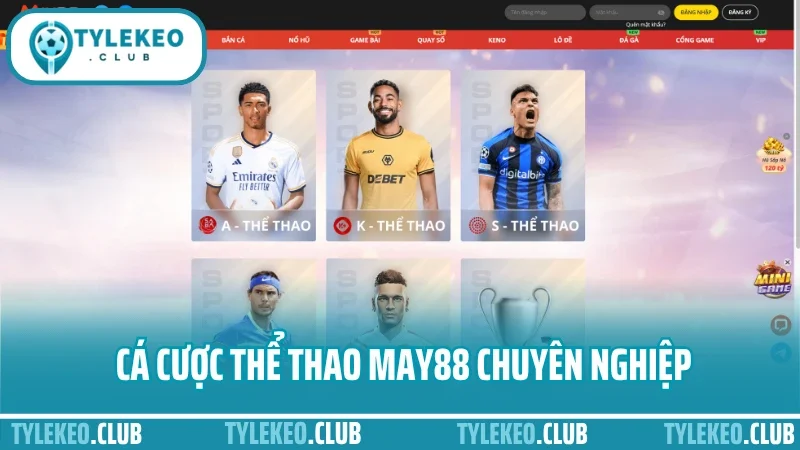 May88 - thương hiệu nhà cái uy tín trong cá cược thể thao 2 Cá cược thể thao may88 chuyên nghiệp