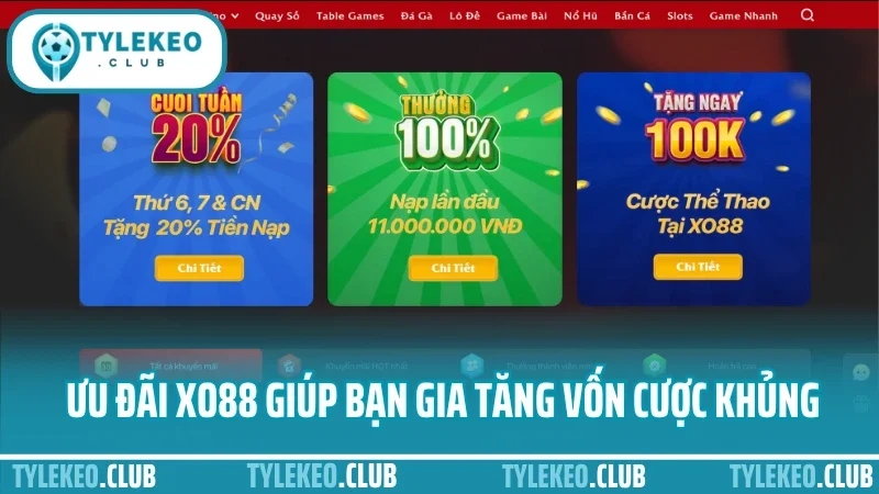 Xo88 - nhà cái uy tín với thị trường cá cược thể thao nổi bật 9 Những ưu đãi xo88 giúp bạn gia tăng vốn cược khủng